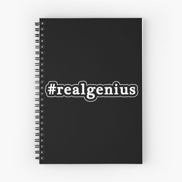 Item preview, Real Genius - Hashtag - Black & White designed and sold by Graphix.