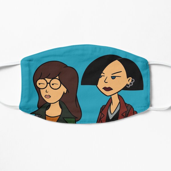 Daria and Jane Flat Mask