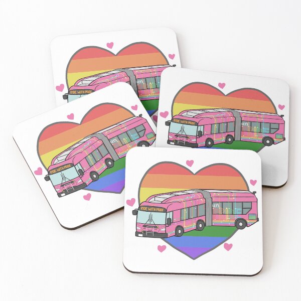 Item preview, Vancouver Pride Bus designed and sold by Orcanadian.