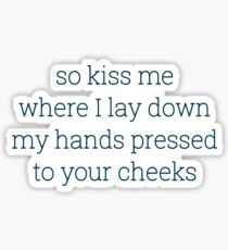 one direction lyrics stickers redbubble