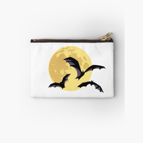 Item preview, Moon and bats. Halloween illustration. designed and sold by Naddya.