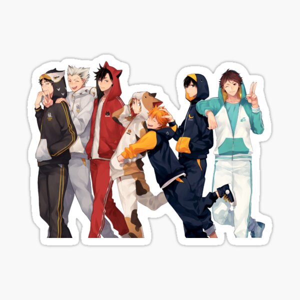 Haikyuu! Vestes de survêtement Sticker