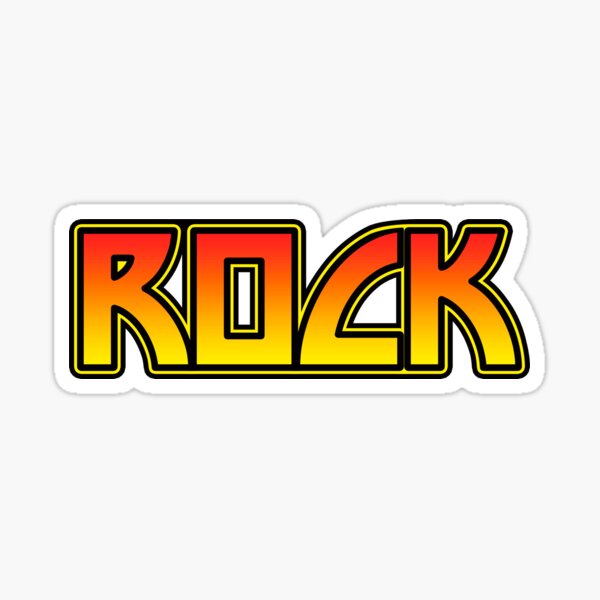 Rock And Roll Stickers Redbubble