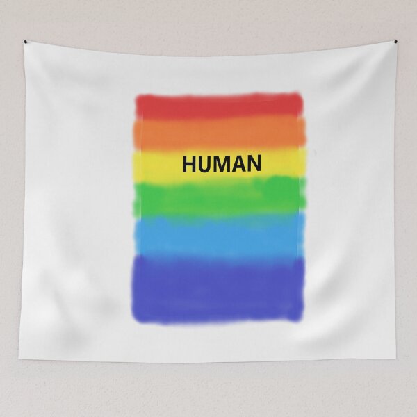 Item preview, HUMAN Rainbow Pride designed and sold by Spectrum Perspectives.