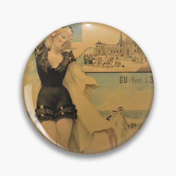 Item preview, NORT Treport Mers vintage travel poster designed and sold by stickart-marek.