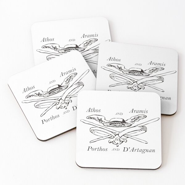 Item preview, The Three Musketeers - Athos, Aramis, Porthos, D'Artagnan - Alexandre Dumas designed and sold by Vintage-TM.