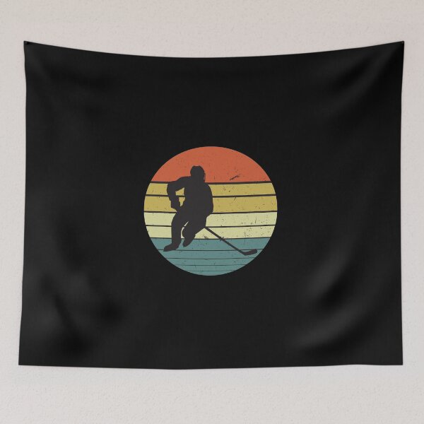 Item preview, hockey Retro Distressed Style designed and sold by BAISSANE.