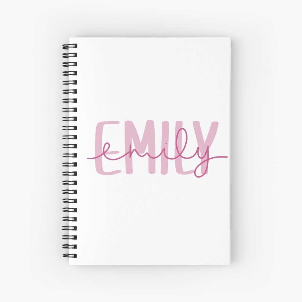 Emily Name Meaning Happiness: Lined College Ruled Personalized Notebook  With Name Gift For Emily Best Friend forever 8.5 x 11 in and 110 Pages  Matte Cover: Publishing, Bella Design Covers: 9798666425619: :  Books