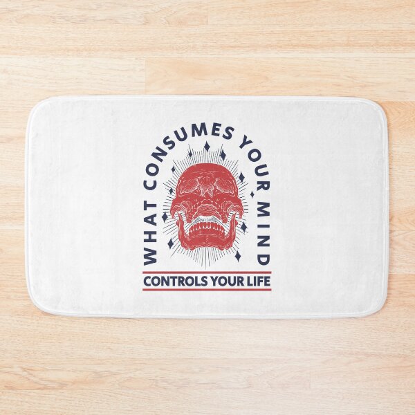Item preview, What Consumes Your Mind Controls Your Life designed and sold by Vector Scout Lab.