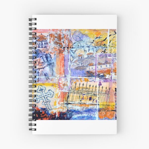 Item preview, Greek Collage - Monastery Meteora designed and sold by JackieSherwood.