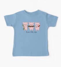 Three Little Pigs Baby T-Shirt