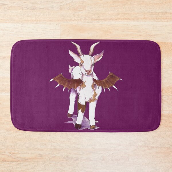 Item preview, Bat-Winged Goat designed and sold by FishWithATopHat.