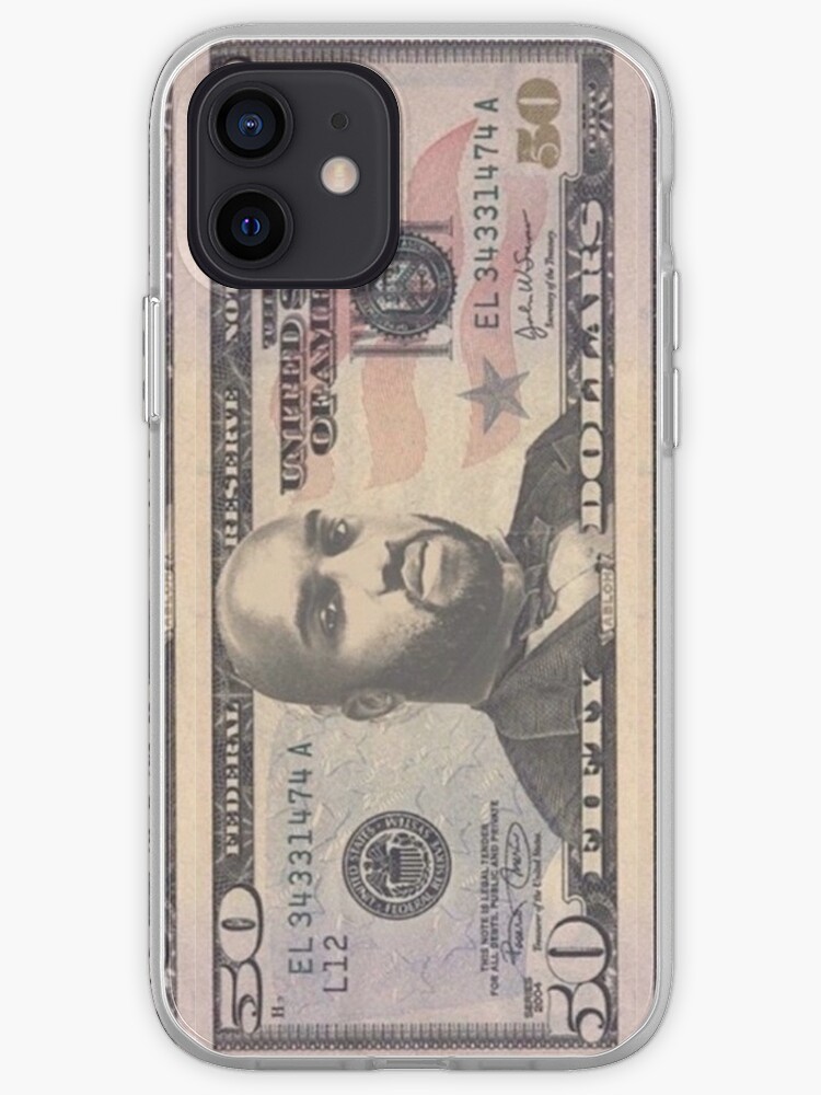 Coque Iphone Virgil Abloh 50 Dollar Bill Par Cityinbloom Redbubble
