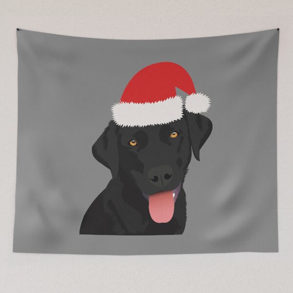 Item preview, Christmas Santa Black Lab  designed and sold by KCPetPortraits.
