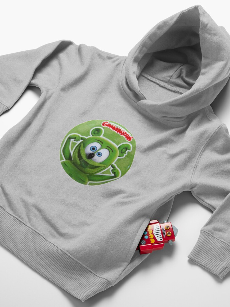 Alternate view of Gummibar gummy bear Toddler Pullover Hoodie