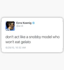 Ezra Koenig Sticker