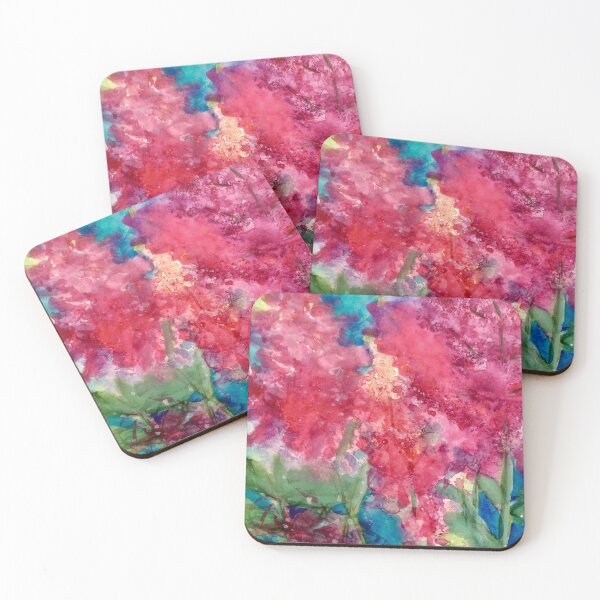 Item preview, Valerian Floral:    Vibrant Abstraction Watercolour Painting. designed and sold by Angela Haig-Harrison.