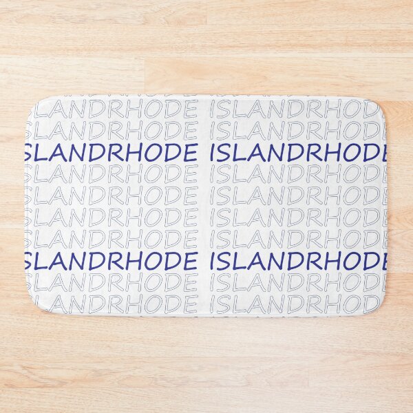 Item preview, Rhode Island Blue Repeating bold Uppercase designed and sold by artbylukas.