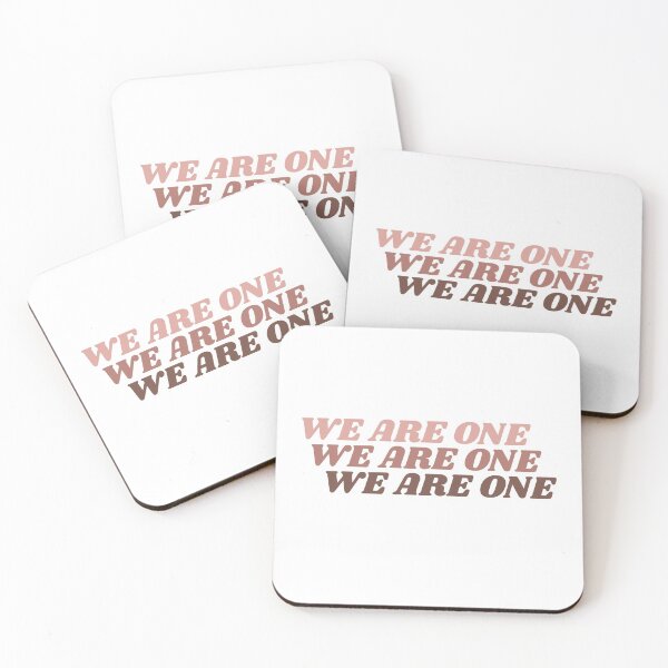 Item preview, WE ARE ONE TEXT designed and sold by isobelcough.