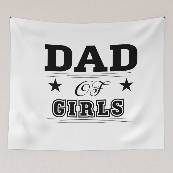 Item preview, Dad Of Girls T-Shirt - Unisex Mens Funny Dad Shirt  for Father's Day Birthday designed and sold by Suzan⭐⭐⭐⭐⭐ (1548).