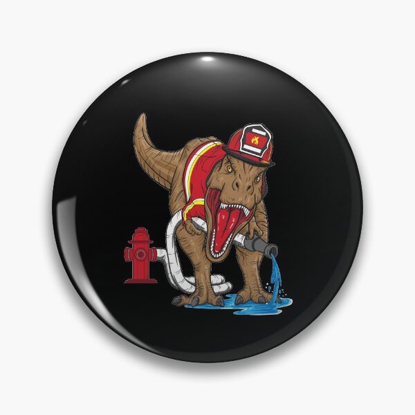 Item preview, Firefighter T Rex Dinosaur Kids designed and sold by Captain Mood.