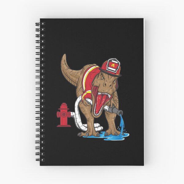 Item preview, Firefighter T Rex Dinosaur Kids designed and sold by Captain Mood.