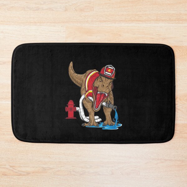 Item preview, Firefighter T Rex Dinosaur Kids designed and sold by Captain Mood.