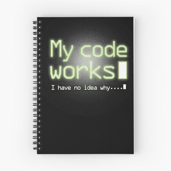 Item preview, My Code Works, I have no idea why designed and sold by BossyBrit.