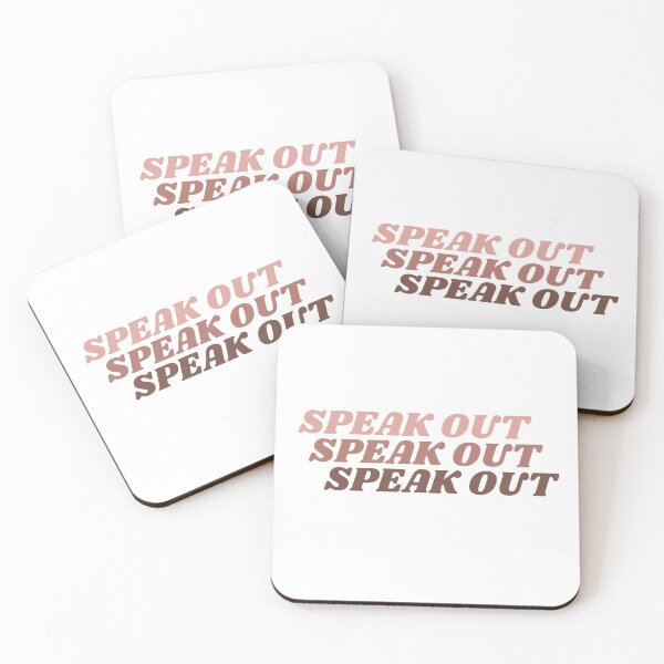 Item preview, SPEAK OUT TEXT designed and sold by isobelcough.