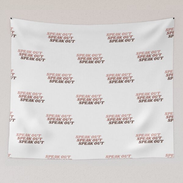 Item preview, SPEAK OUT TEXT designed and sold by isobelcough.