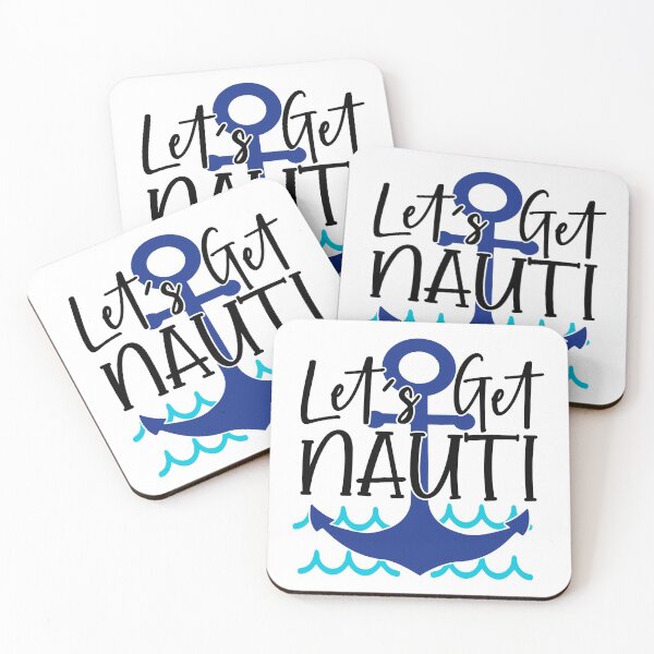 Item preview, Let’s get nauti designed and sold by purpleblobart.