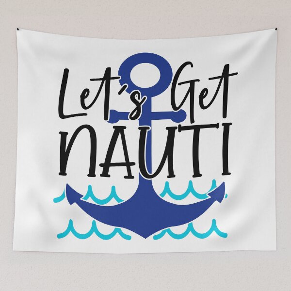 Item preview, Let’s get nauti designed and sold by purpleblobart.