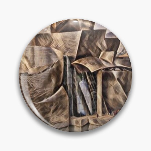 Item preview, Spain Bilbao Guggenheim Museum Illustration Dry Leaf designed and sold by D4li98.