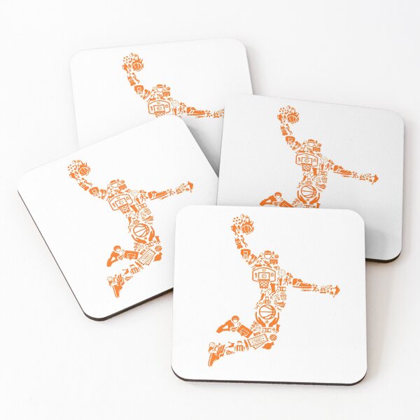 Item preview, Basketball Playing Dunking Icon Silhouette designed and sold by Zeelicious Designs.