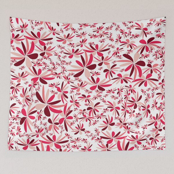 Item preview, Red flowers designed and sold by pompelmouss.