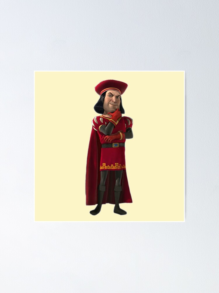 "Lord Farquaad" Poster for Sale by Nico0699 | Redbubble