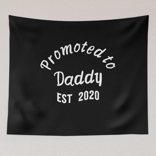 Item preview, Mens Promoted to Daddy 2020 Fathers Day for New Best Dad Ever Husband designed and sold by Akmloza.