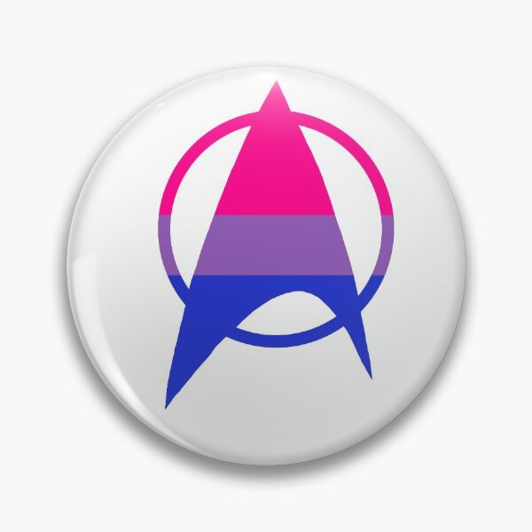 Bisexual Starfleet Pride Pin