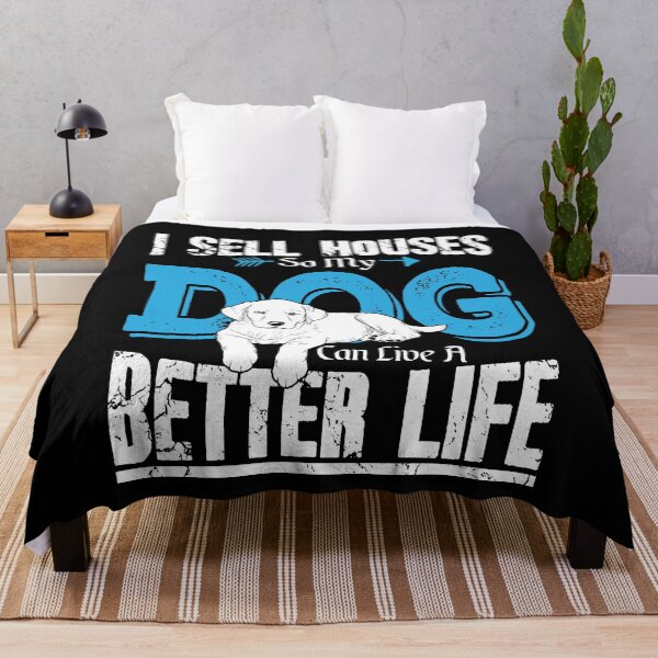 Item preview, I Sell Houses So My Dog Can Live A Better Life designed and sold by Captain Mood.