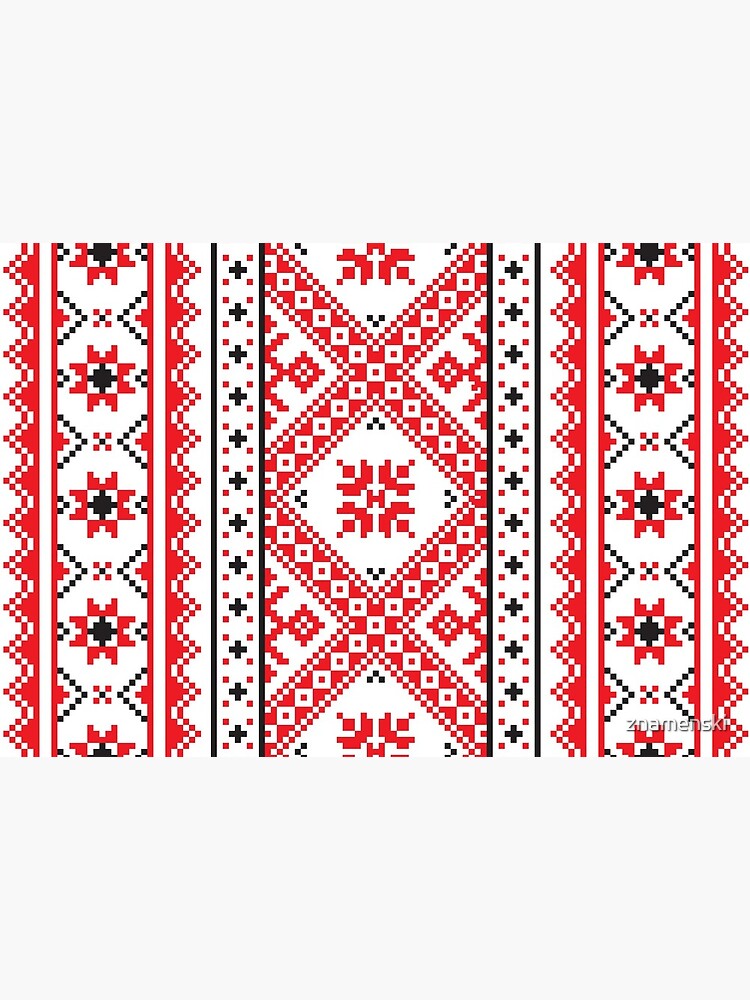 #Ukraine #Pattern - Ukrainian Embroidery: вишивка, vyshyvka #UkrainianPattern #UkrainianEmbroidery by znamenski