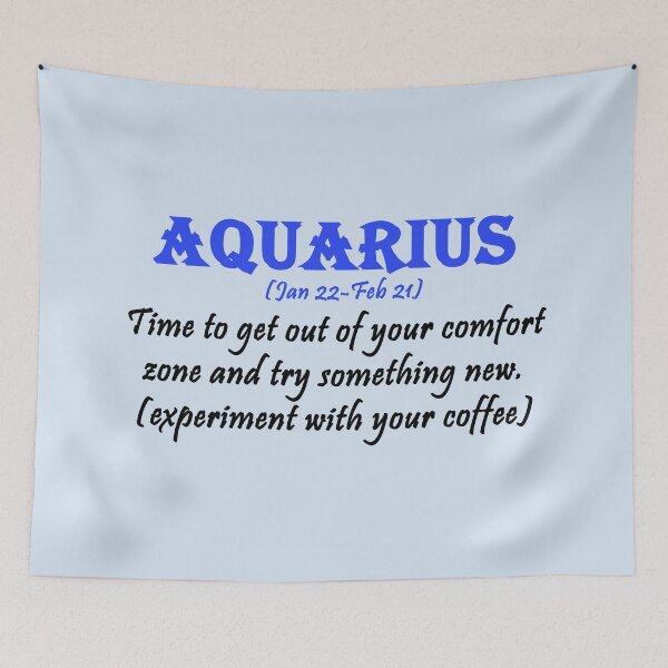 Item preview, Zodiac Sign Aquarius designed and sold by 4brokebrothers.