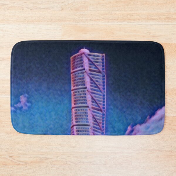 Item preview, Sweden Turning Torso Artistic Illustration Retro Style designed and sold by D4li98.