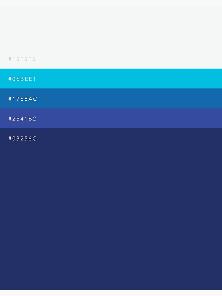 Hex Match Five Colour Palette Poster For Sale By Hex match hex-match-five-colour-palette-poster-for-sale-by-hex-match