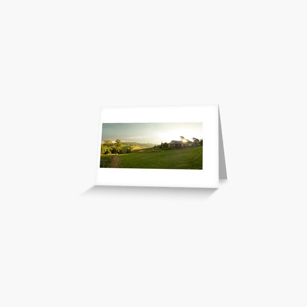Mt Eccles farm, South Gippsland - December 2011 Greeting Card