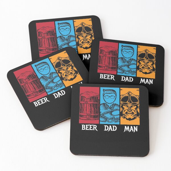 Item preview, Beer Dad Man Bearded Man designed and sold by MooonTees.