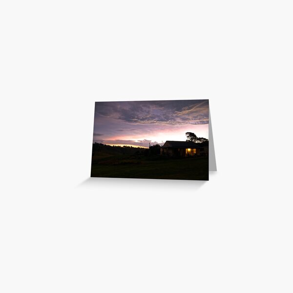 Mt Eccles farm, South Gippsland - December 2011 Greeting Card