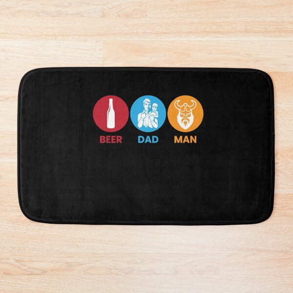 Item preview, Beer Dad Man Bearded Man designed and sold by MooonTees.