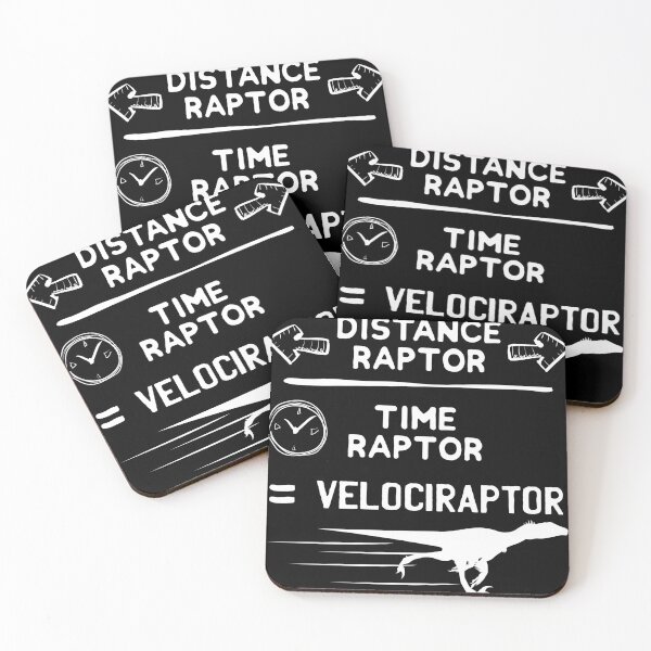 Item preview, Funny Physics Lover Velociraptor Pun Dinosaur design graphic designed and sold by Lisbob.