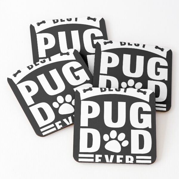 Item preview, Best Pug Dog Dad Ever designed and sold by zedesignn.