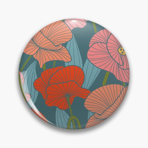 Item preview, Bright Poppies designed and sold by inkblotcreative.